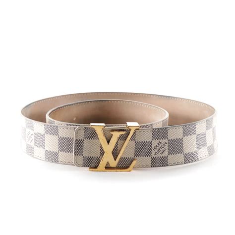 real louis vuitton belt white|louis vuitton belt clearance.